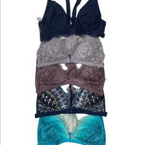 (5) Lace VS bralettes bundle, must buy together